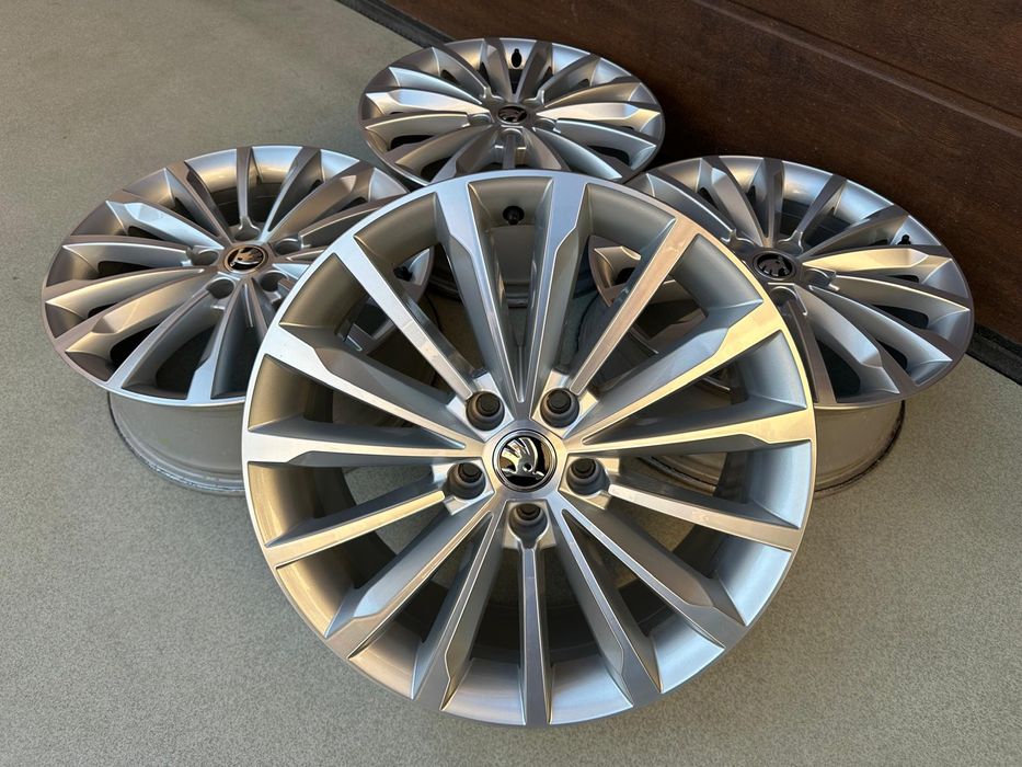 Jante 18 5×112 Originale Skoda Kodiaq Karoq Octavia Superb, Vw Tiguan