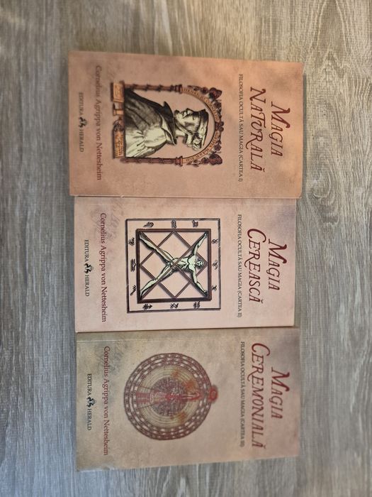Trilogia De Occulta Philosophia (3 vol) – Cornelius Agrippa, Ed. Herald (OOP)