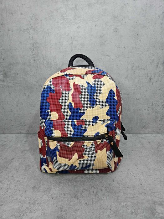 Lichidare stoc! Rucsac casual dama din piele ecologica, cu buzunar frontal, 32 cm