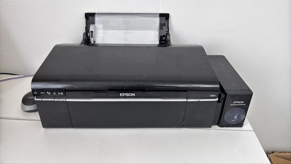 Продам ДТФ принтер EPSON L805+термопресс 38*38+расходники
