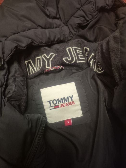 Geaca tommy puffer negru S