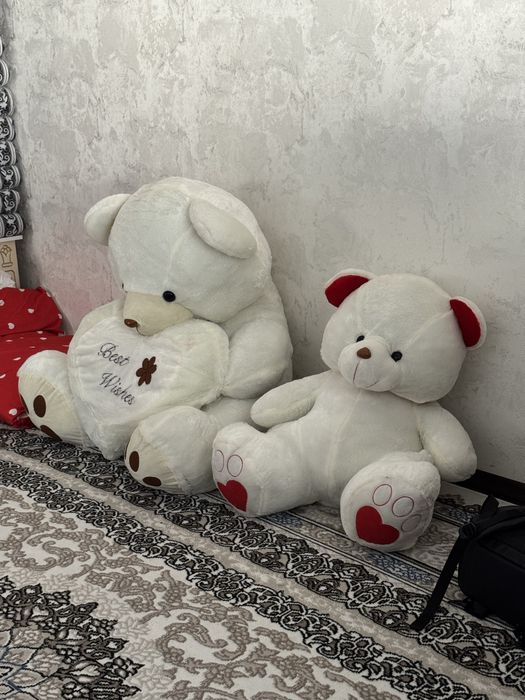 Мягкие игрушки две штуки