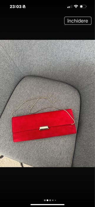 Geanta plic din piele