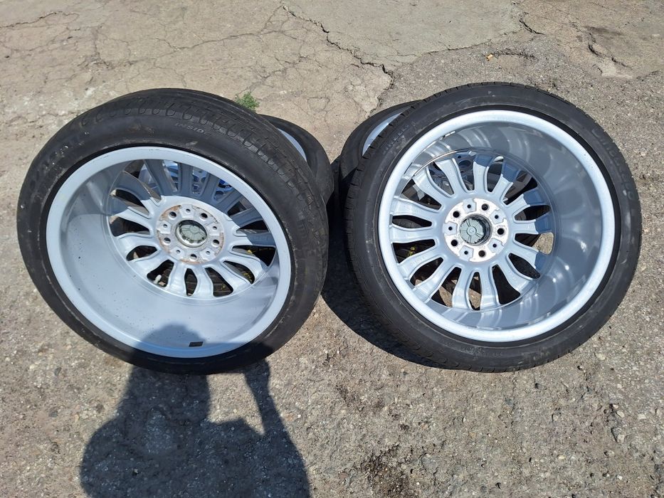 BMW-с датчици-18цола-5/120-ЕТ-30-Ж-8-с гуми-оригинални