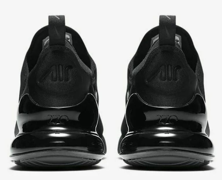 Nike Air Max 270 Triple Black UK6/40номер/25см