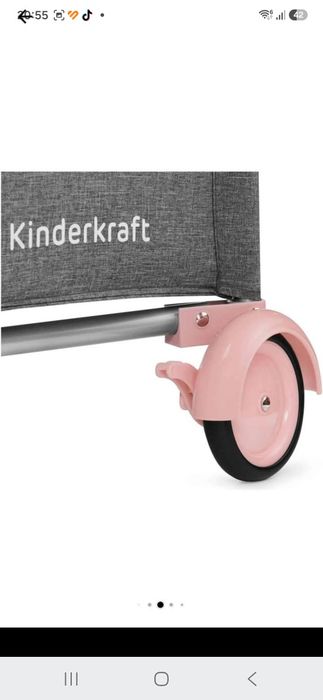 Pătuț de voiaj / pliabil Kinderkraft + Saltea cocos – Galați