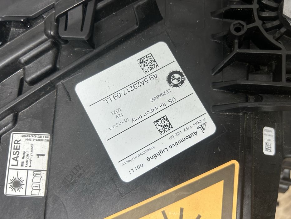 Far faruri bmw X3 G01 X4 G02 LCI Laser 2021-2024 stanga