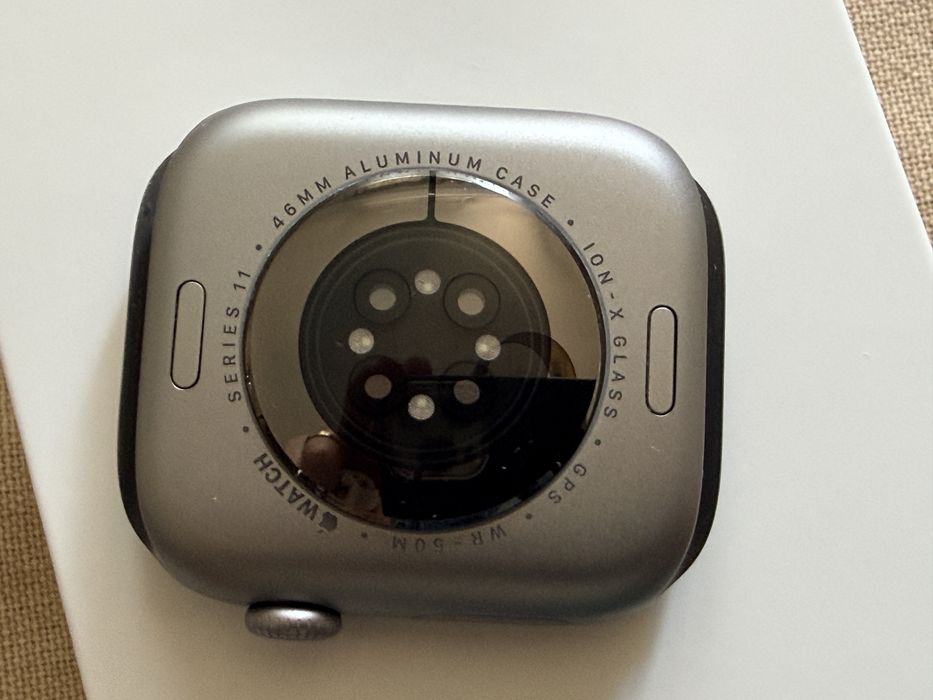 Apple watch, seria 11, GPS, 46, gri
