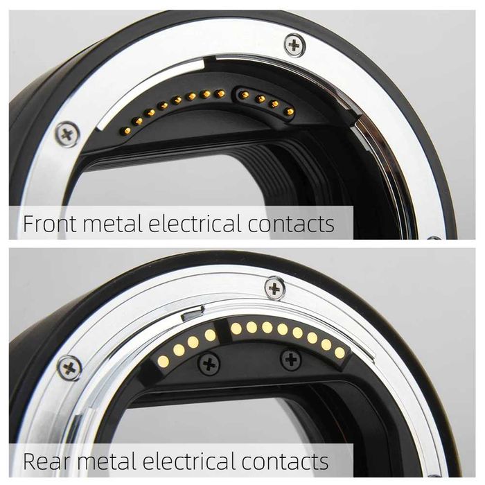 Макро екстендъри Meike за Nikon Z с автофокус и контрол на блендата