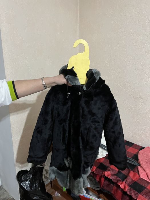 Детские теплые дубленки