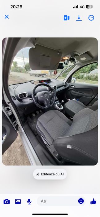 Bara citroen c3 picaso haion capota far motor stop