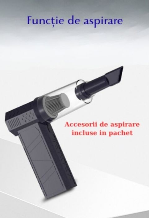 Aspirator si suflanta auto.