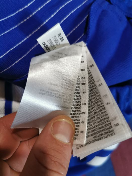 adidas sst track pants blue