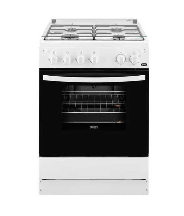 Aragaz Zanussi, 4 arzatoare, Gaz, Aprindere electrica, Easy pizza
