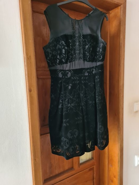 Rochie dantela catifelata Next