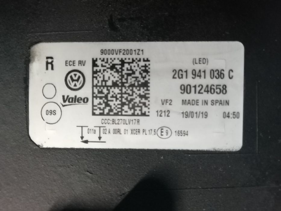 Фар фарове за Фолксваген Поло 2Г / VW Polo 2G GTI FULL LED.