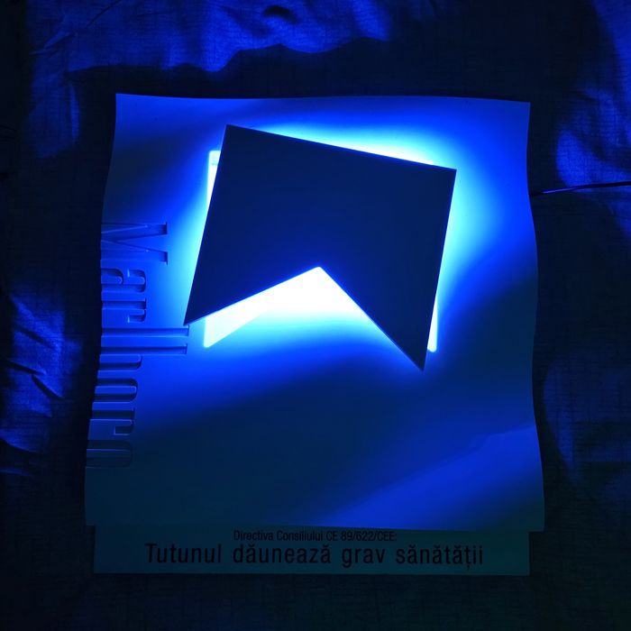 Reclama luminoasa Marlboro, sign, led