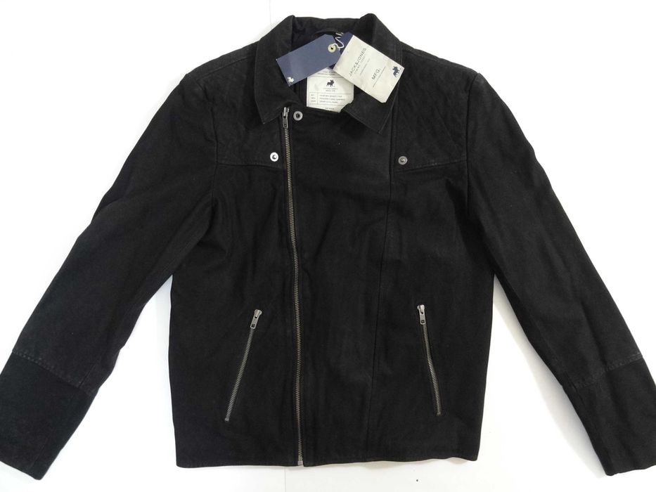 Jack & Jones,размер L,естествена кожа(набук) мъжко яке.