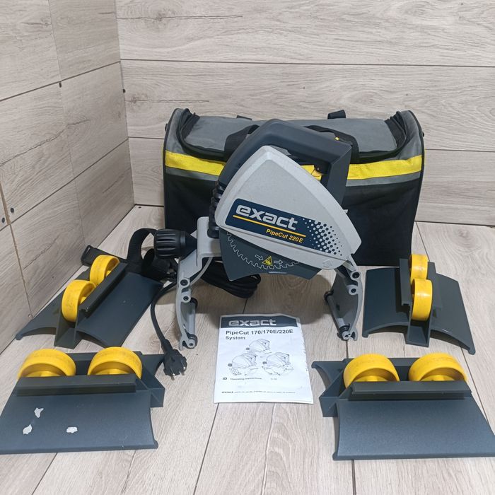 Pipe Cut 220E System Exact Tools circular pentru oțel fonta plastic
