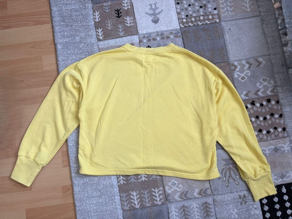 Bluza galbena cu print