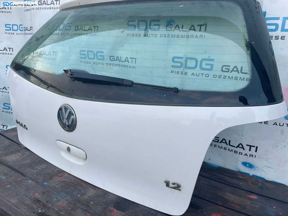 Hayon Haion Portbagaj Dezechipat cu Luneta Geam Sticla FARA Luneta Volkswagen Polo 9N 2002 - 2008 [2818X]