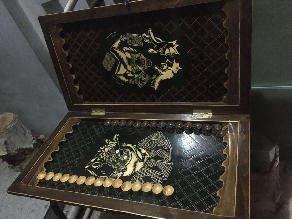 Нарды ручной работы