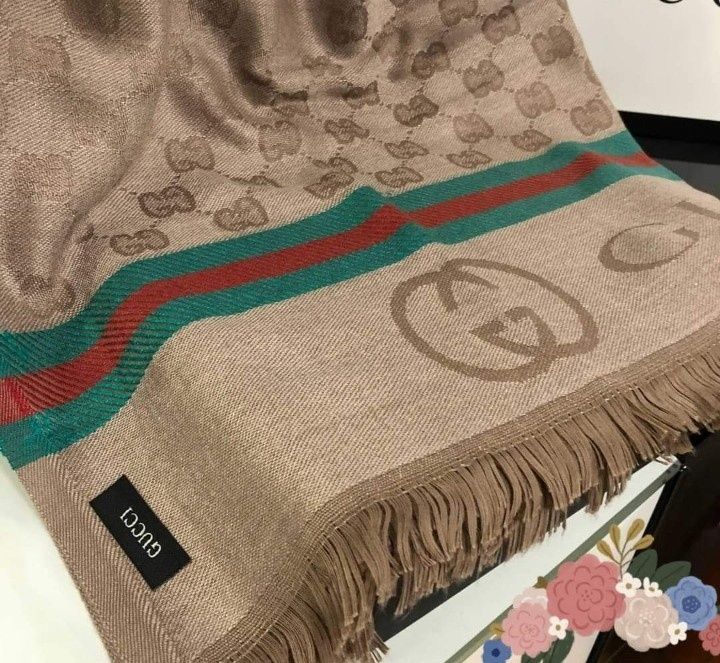 Esarfa,sal,fular dama și barbat (unisex)două fețe, saculet, etichetă