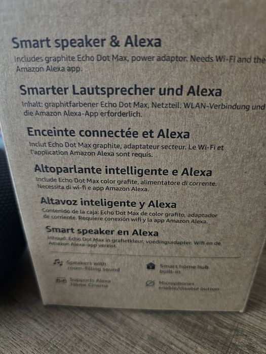 Amazon Echo Dot Max - Alexa