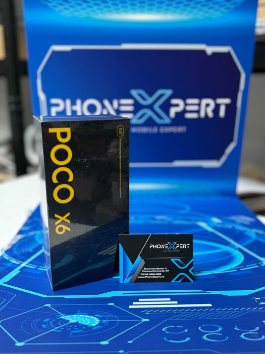 Xiaomi Poco X6 5G culoare  256GB Memorie NOU