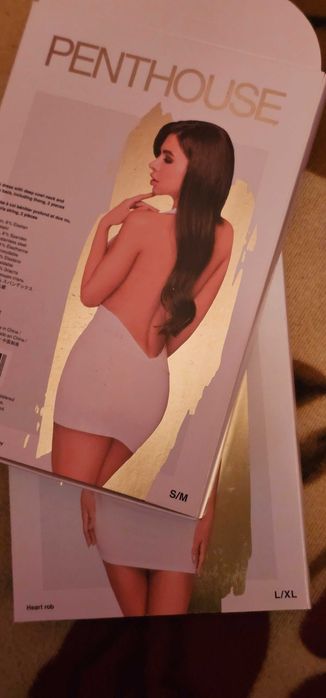 Еротична рокля в черно и бяло