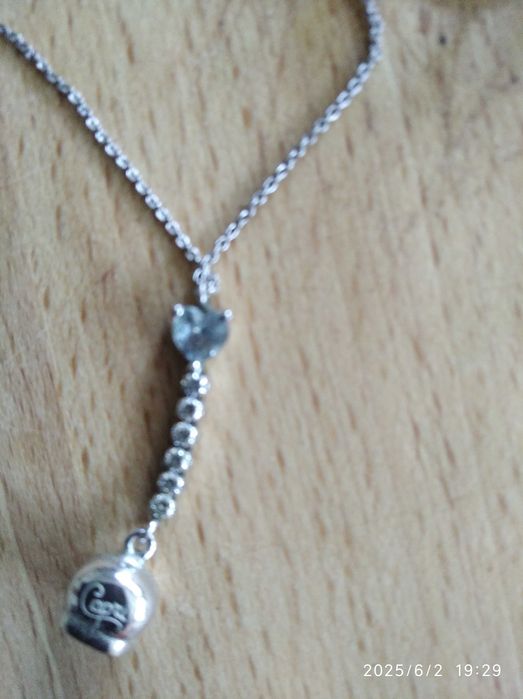 Fossil сребърни бижута, сребърен комплект Capri