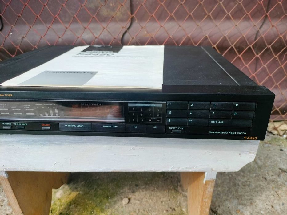 onkyo top tuner de top transport inclus