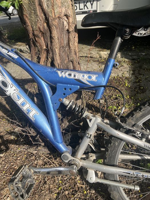 vand bicicleta trojan warrior full suspension