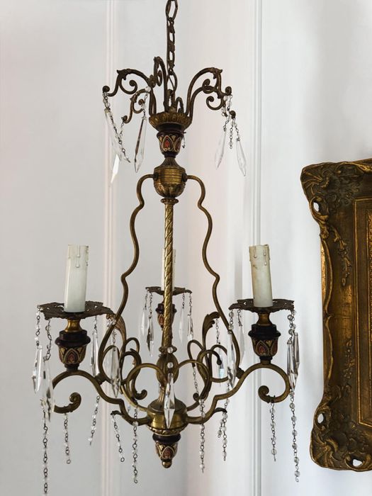 Candelabru din  alama