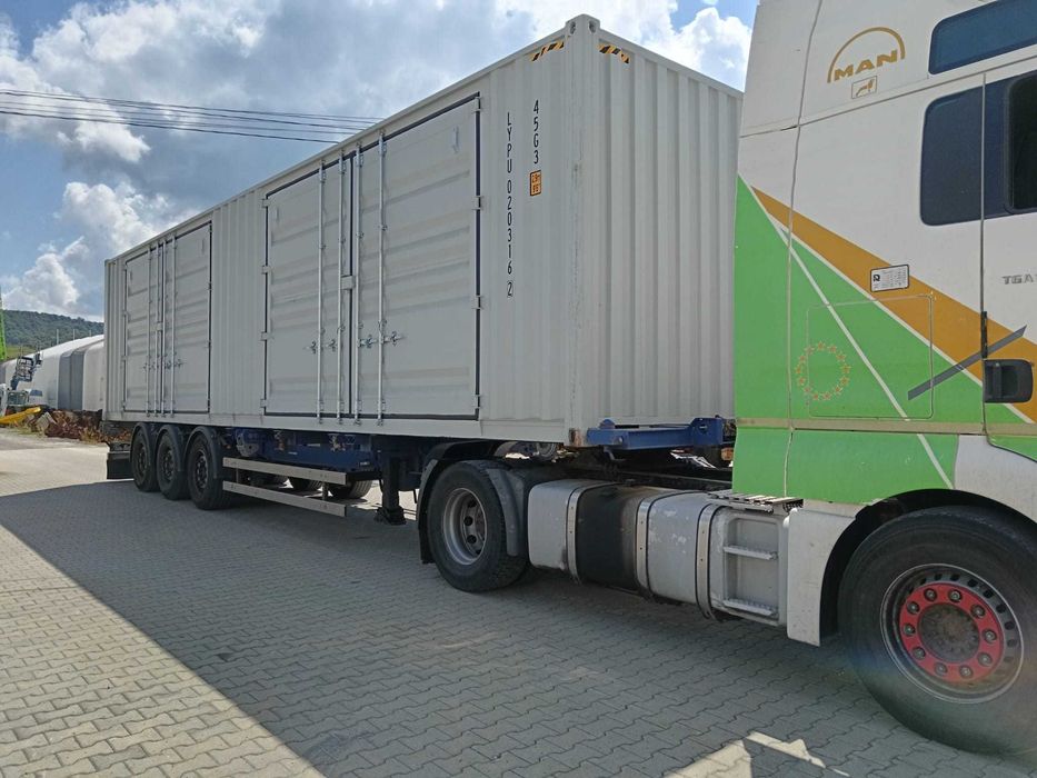 Containere de depozitare - 2 uși laterale