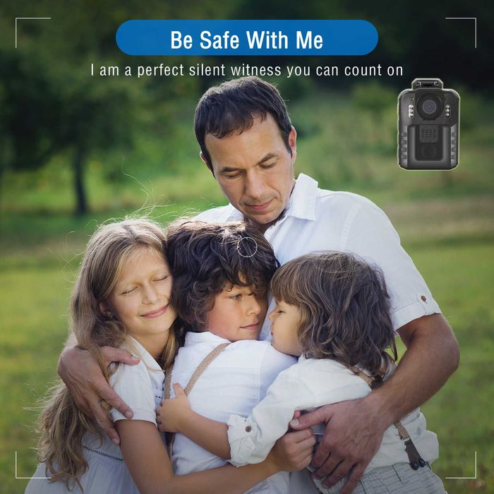 Камера за тяло SC09 1296P резолюция (2304*1296) 64ГБ СД Карта, IP66...