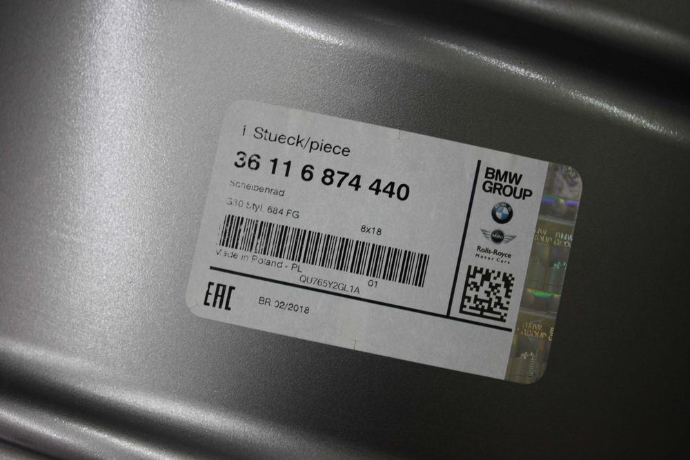 Джанта 18" BMW 5-серия G30