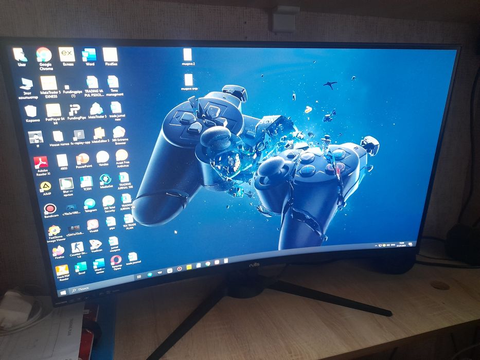 PK igravoy Core i3 9100f, RX 470 + monitor 32 kurved