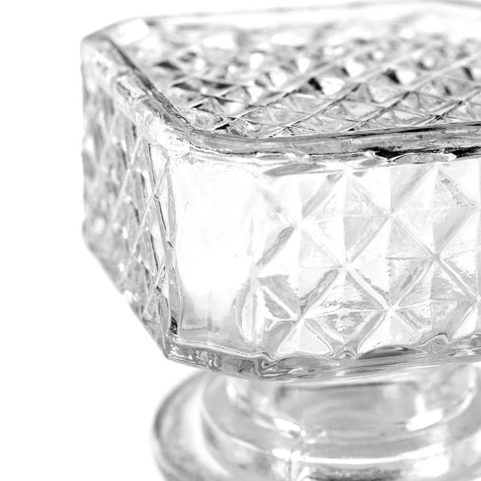 Carafa din sticla pentru bauturi 900 ml design elegant 23 x 9 cm