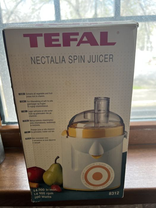 Продам соковыжималку Tefal Nectalia Spin Juicer