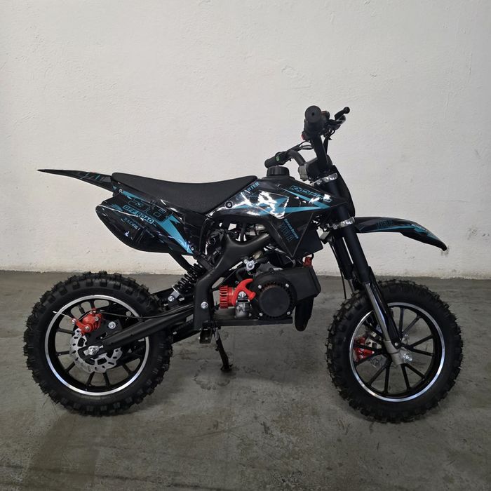 Motocros pentru copii KXD E-Start 49cc 2 timpi Nou adus din Germania