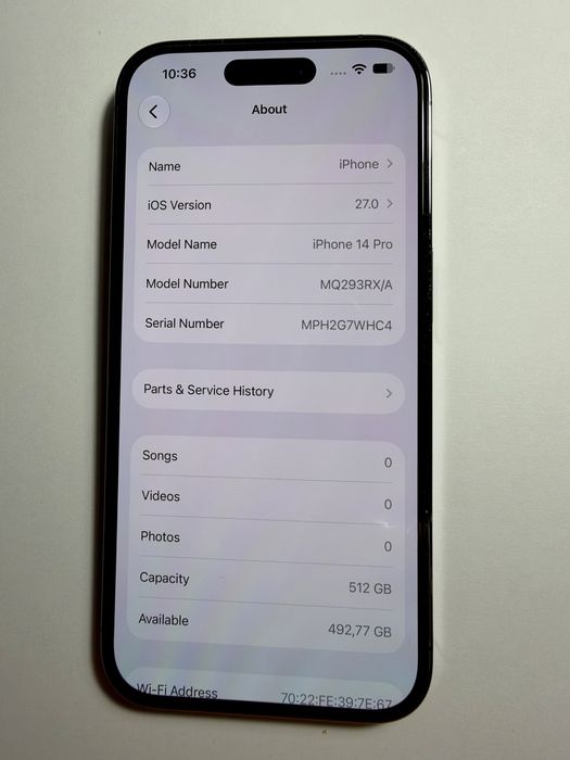 iPhone 14 pro deep purple
