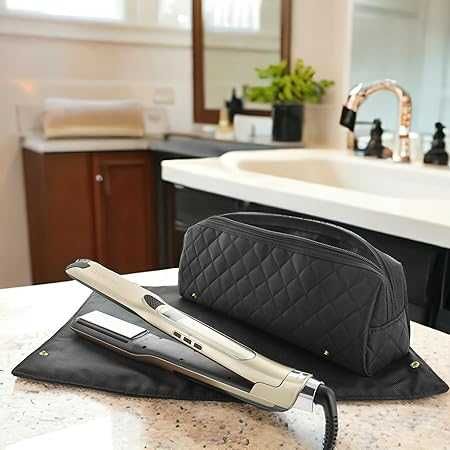 Термоустойчив калъф и подложка Demeliss Saint Algue черен за преса