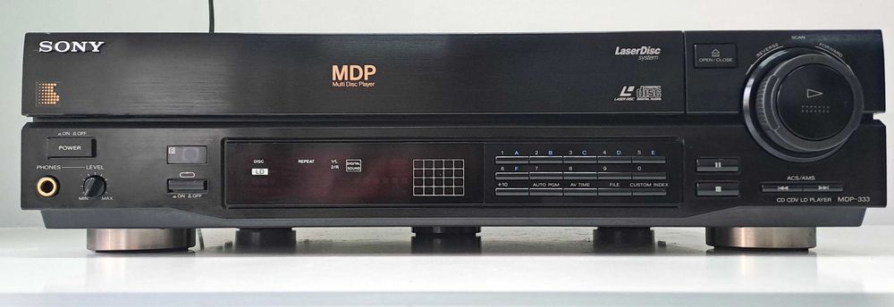 CD / LaserDisc Player Sony MDP-333 Defect (Sertar Blocat) Telecomanda