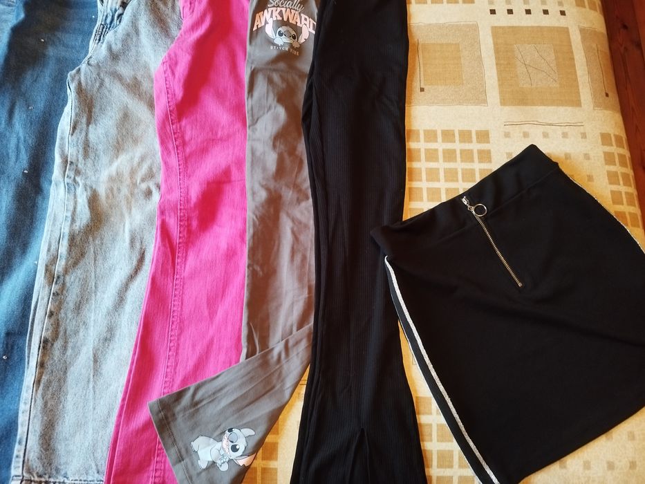 Дънки/клинове за момиче 146/152см