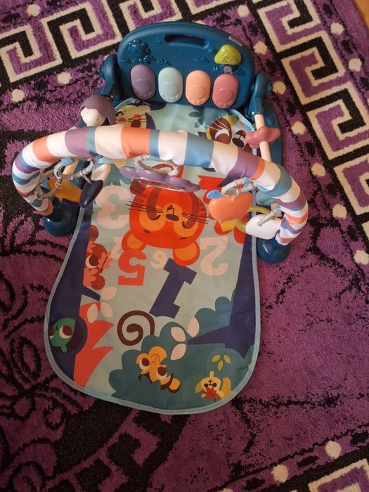 Timeless Tools Centru de activitati cu pian-albastru