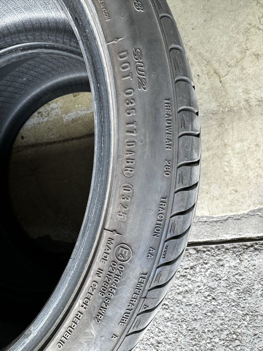 продавам 2бр летни гуми Nexen 225/40/18 dot0325