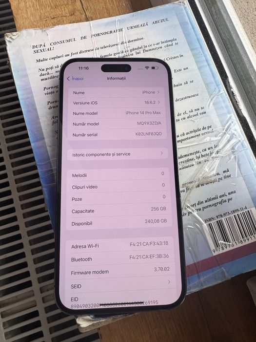 Iphone 14 pro max 256g