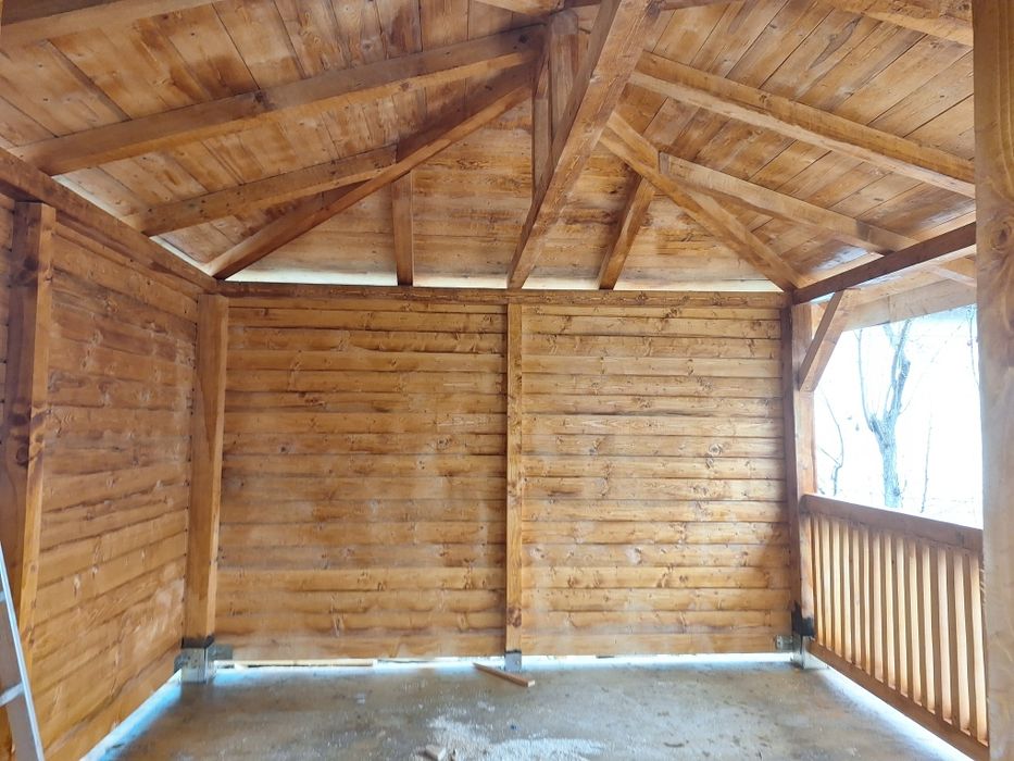 Foișor și terase mobilier și gradina