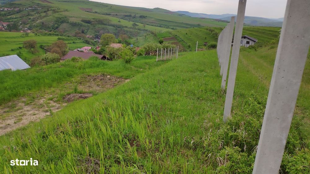 Teren de vânzare cu acces asfaltat și utilități